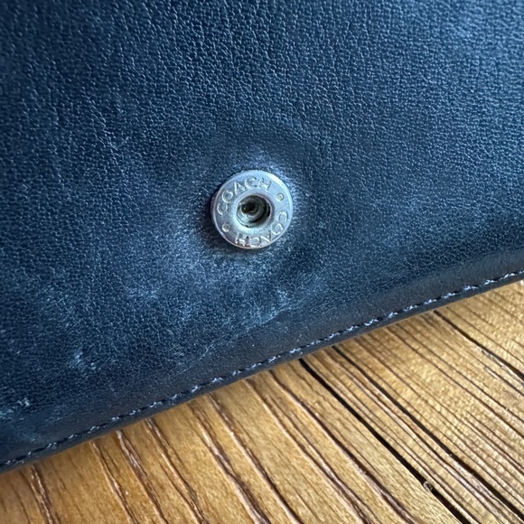 Vintage COACH authentic coach leather wallet - Picture 6 of 11